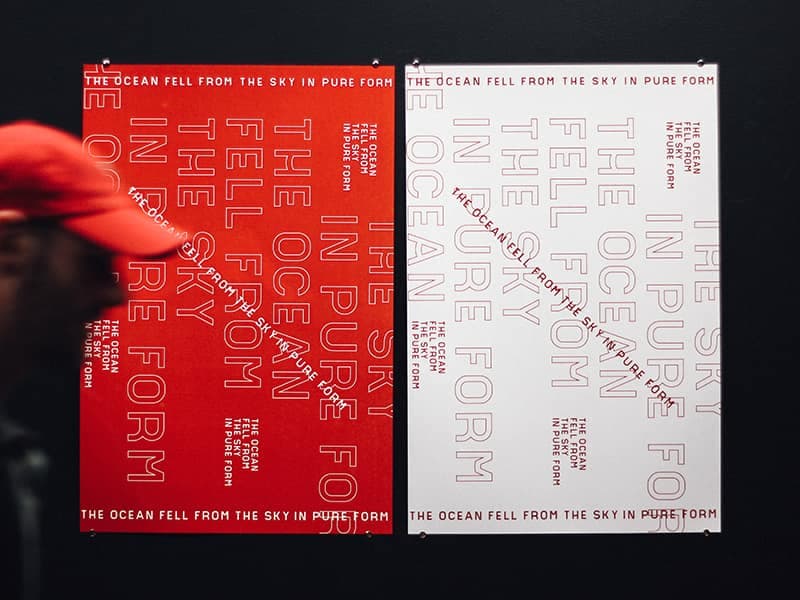 Alternate view of Travaille typeface specimen with additional character sets